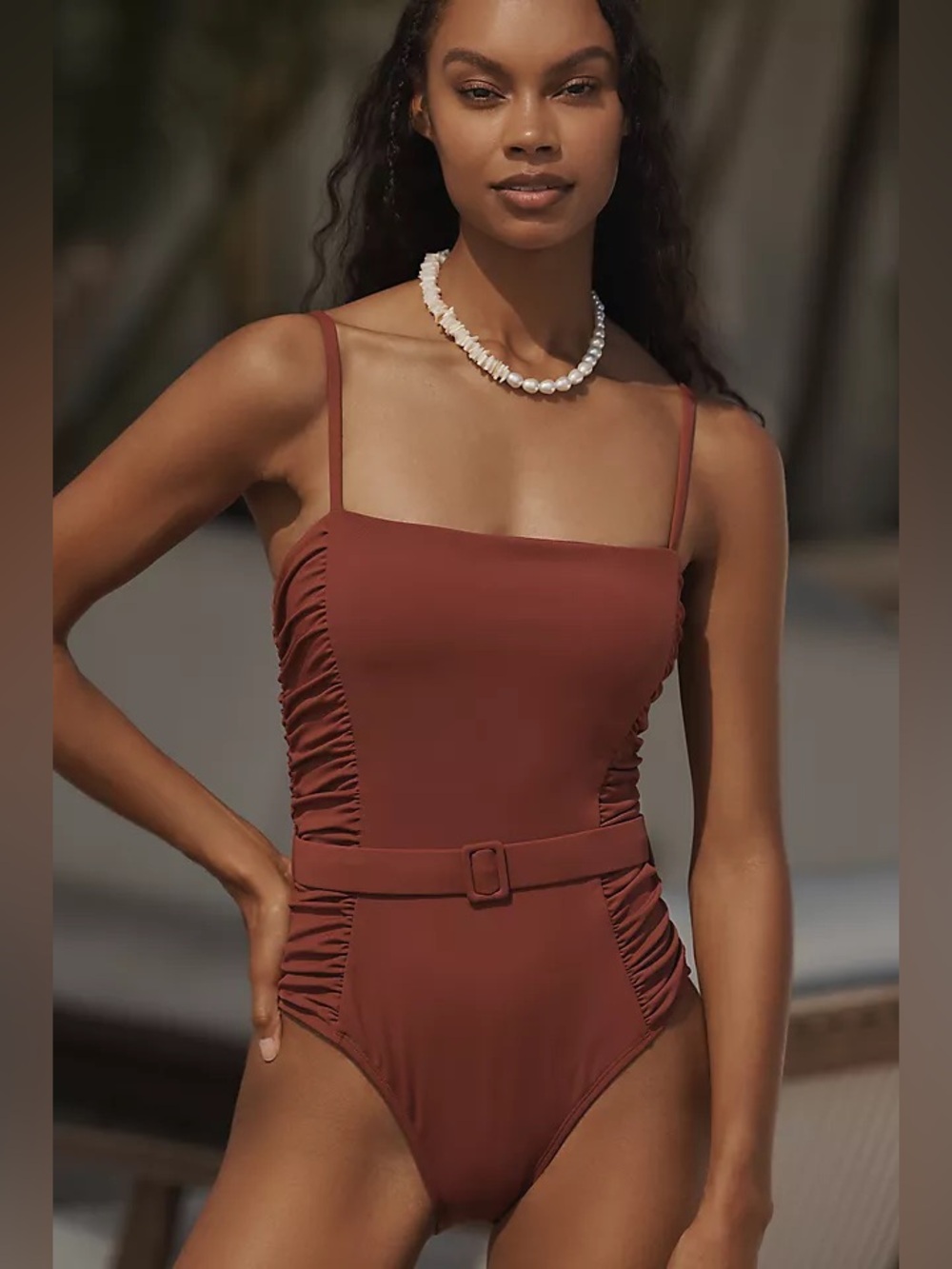 NEW Hutch One Piece Swim Suit Bathing Suit Womens Size Small Anthropologie